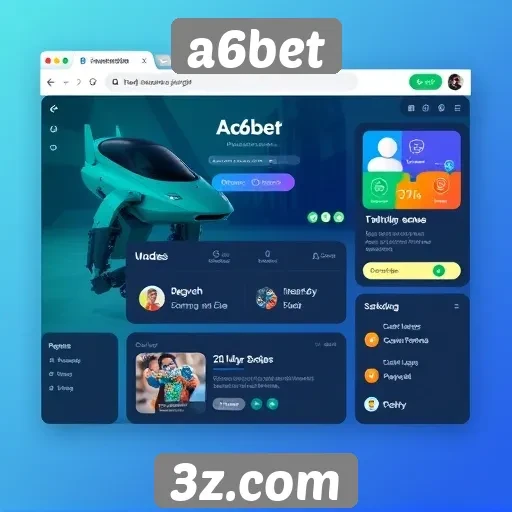 Interface do usuário do a6bet e experiência de navegação